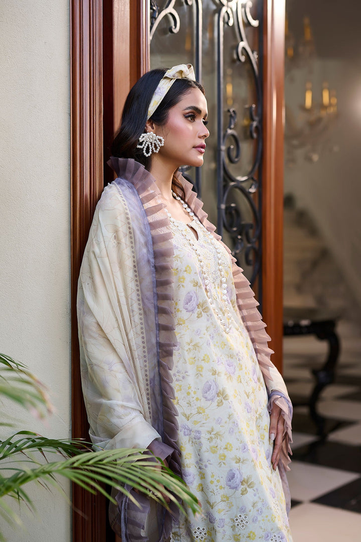 Dhanak | Lawn Collection SS-24 | 3189-Mint Green - Pakistani Clothes for women, in United Kingdom and United States