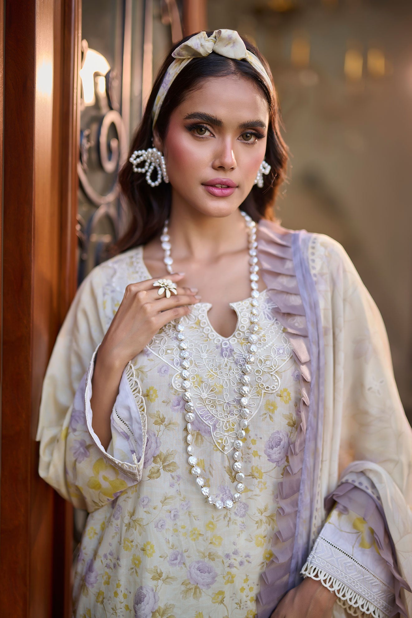 Dhanak | Lawn Collection SS-24 | 3189-Mint Green - Pakistani Clothes for women, in United Kingdom and United States