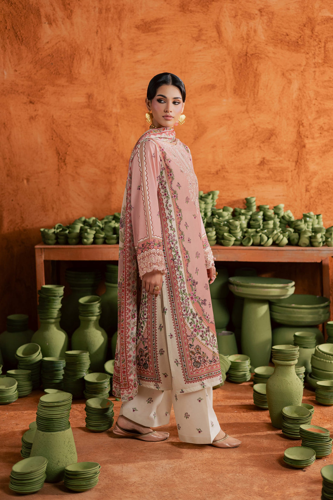 Batik | Festive Eid 26 | Dusty Peach