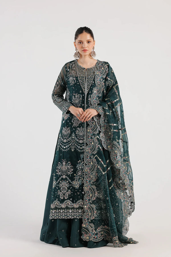 Ethnic | Luxe Formal Collection | E0024/115/711 - Hoorain Designer Wear - Pakistani Ladies Branded Stitched Clothes in United Kingdom, United states, CA and Australia