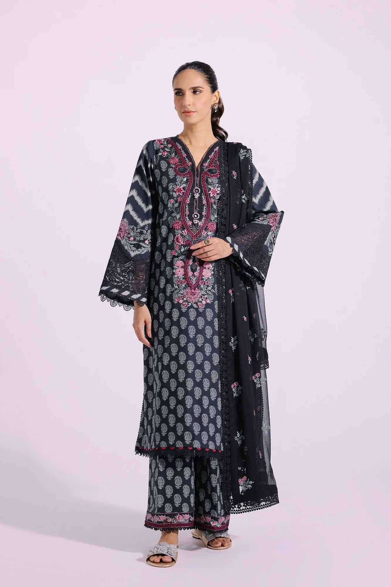 Ethnic | Rozana Collection SS 24 | E0412/203/902 - Pakistani Clothes for women, in United Kingdom and United States