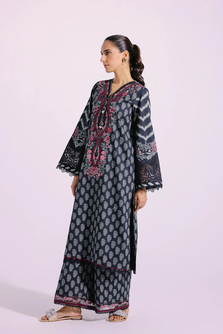 Ethnic | Rozana Collection SS 24 | E0412/203/902 - Hoorain Designer Wear - Pakistani Ladies Branded Stitched Clothes in United Kingdom, United states, CA and Australia