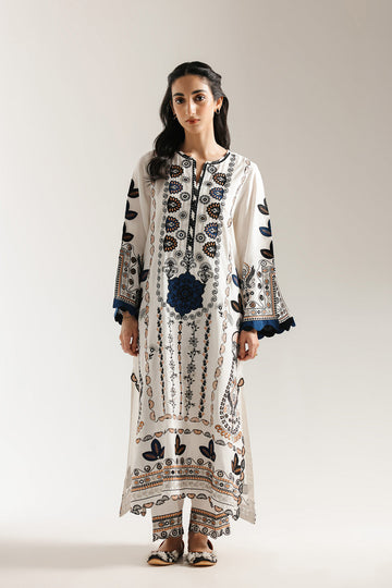 Ethnic | Rozana Collection 25 | Embroidered Dress 10A