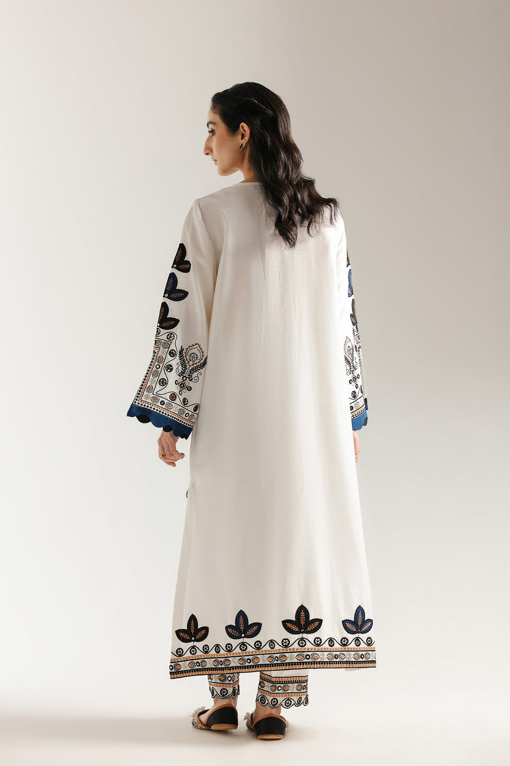 Ethnic | Rozana Collection 25 | Embroidered Dress 10A