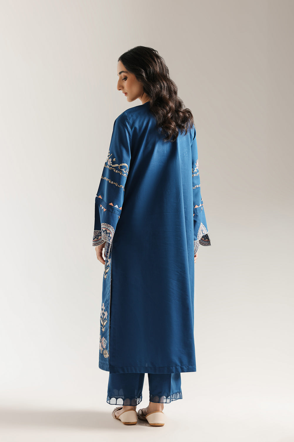 Ethnic | Rozana Collection 25 | Embroidered Dress 04A