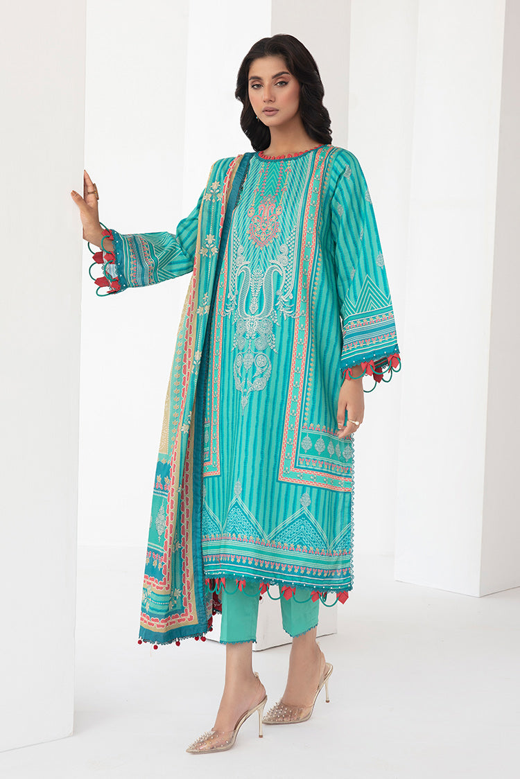 Ellena | Printed Lawn Collection | D18 - Pakistani Clothes for women, in United Kingdom and United States