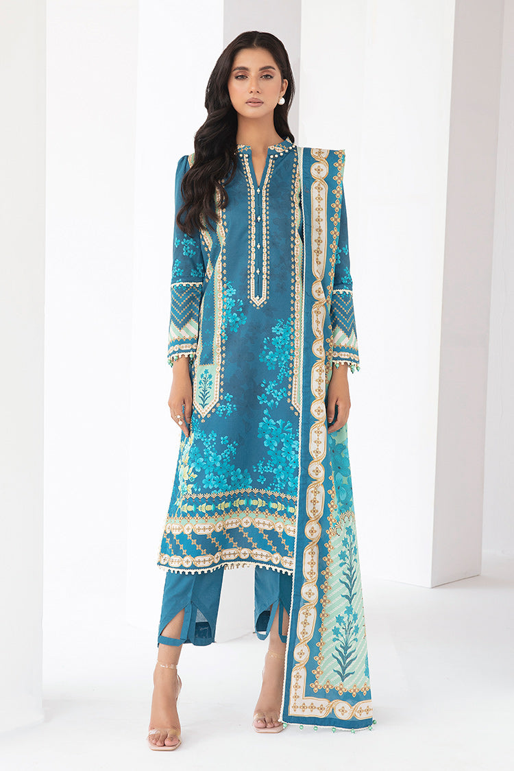 Ellena | Printed Lawn Collection | D23 - Pakistani Clothes for women, in United Kingdom and United States