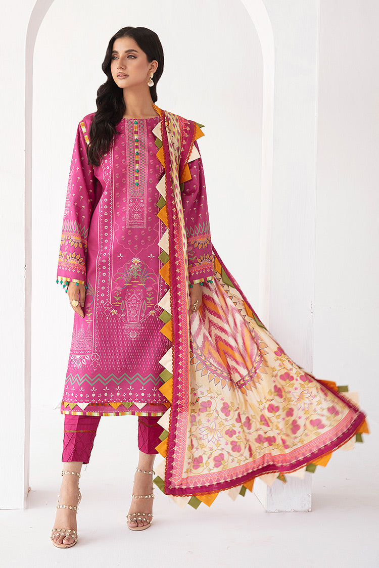 Ellena | Printed Lawn Collection | D25 - Pakistani Clothes for women, in United Kingdom and United States