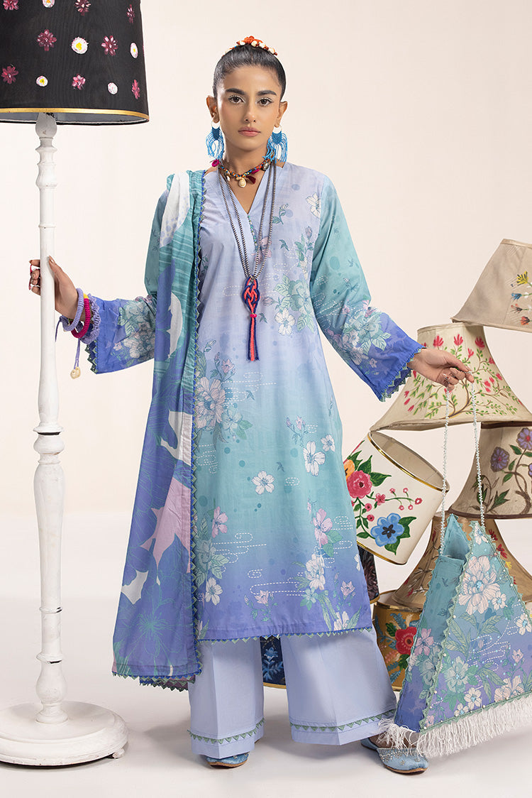 Ellena | Printed Lawn Collection | D42 - Pakistani Clothes for women, in United Kingdom and United States