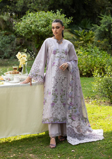 Elaf Premium | Luxury Lawn 26 | ELQ-4B PURE PLUM