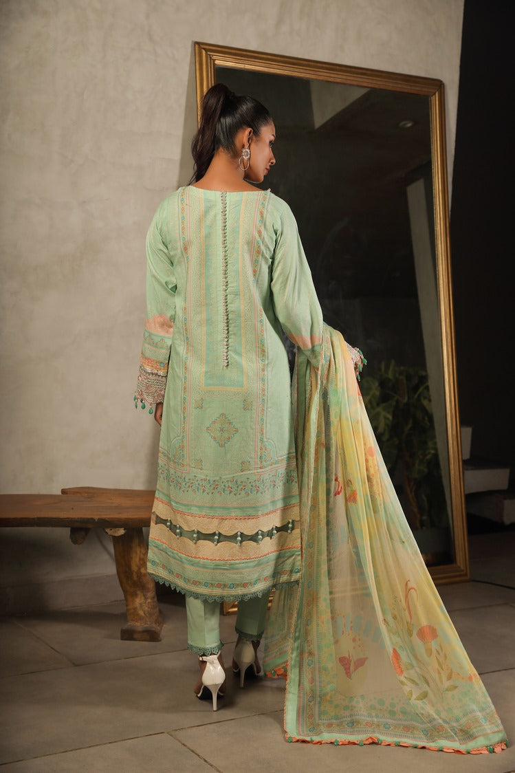 Ellena | Printed Lawn Collection | D02 - Pakistani Clothes for women, in United Kingdom and United States