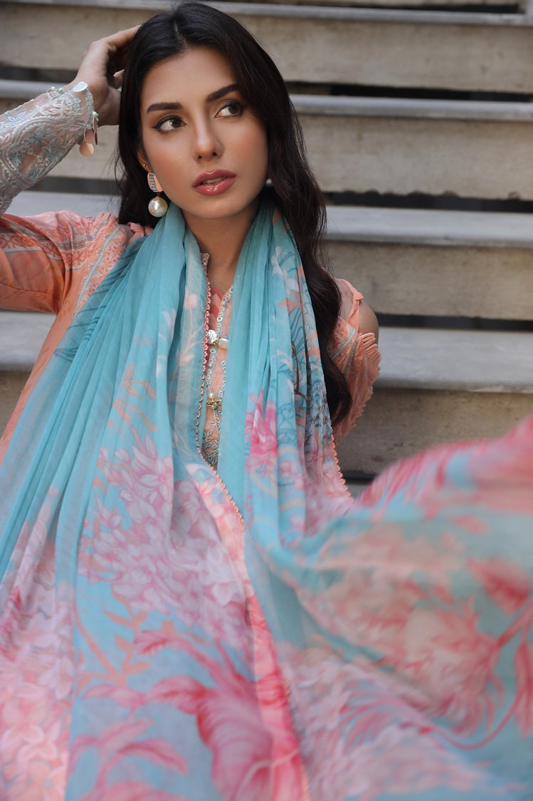 Ellena | Printed Lawn Collection | D03 - Pakistani Clothes for women, in United Kingdom and United States