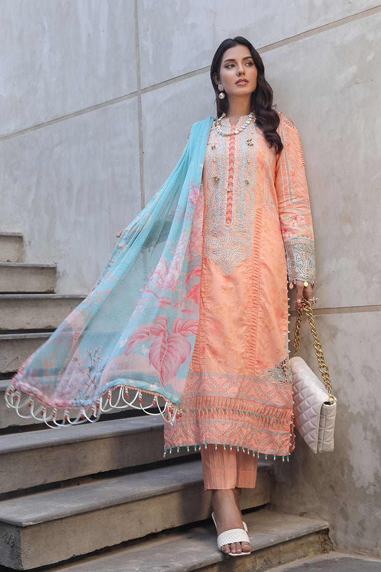 Ellena | Printed Lawn Collection | D03 - Pakistani Clothes for women, in United Kingdom and United States