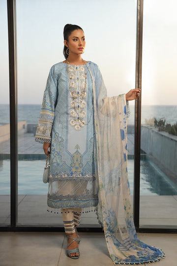 Ellena | Printed Lawn Collection | D05 - Pakistani Clothes for women, in United Kingdom and United States