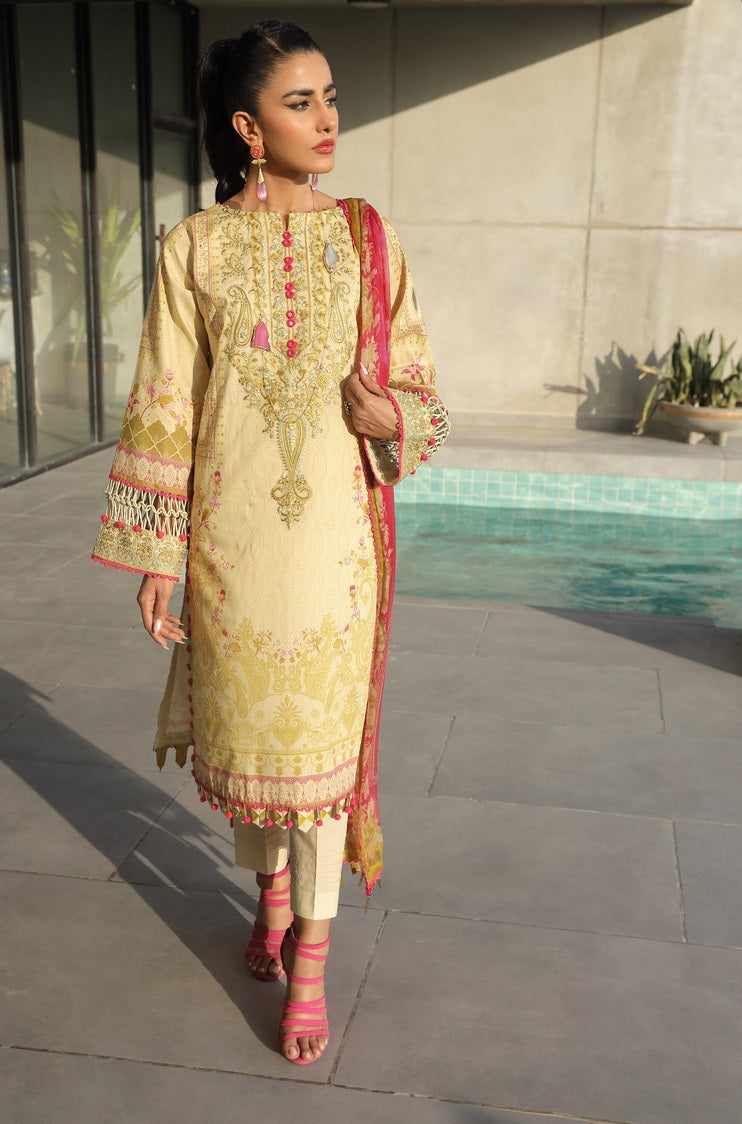 Ellena | Printed Lawn Collection | D06 - Pakistani Clothes for women, in United Kingdom and United States