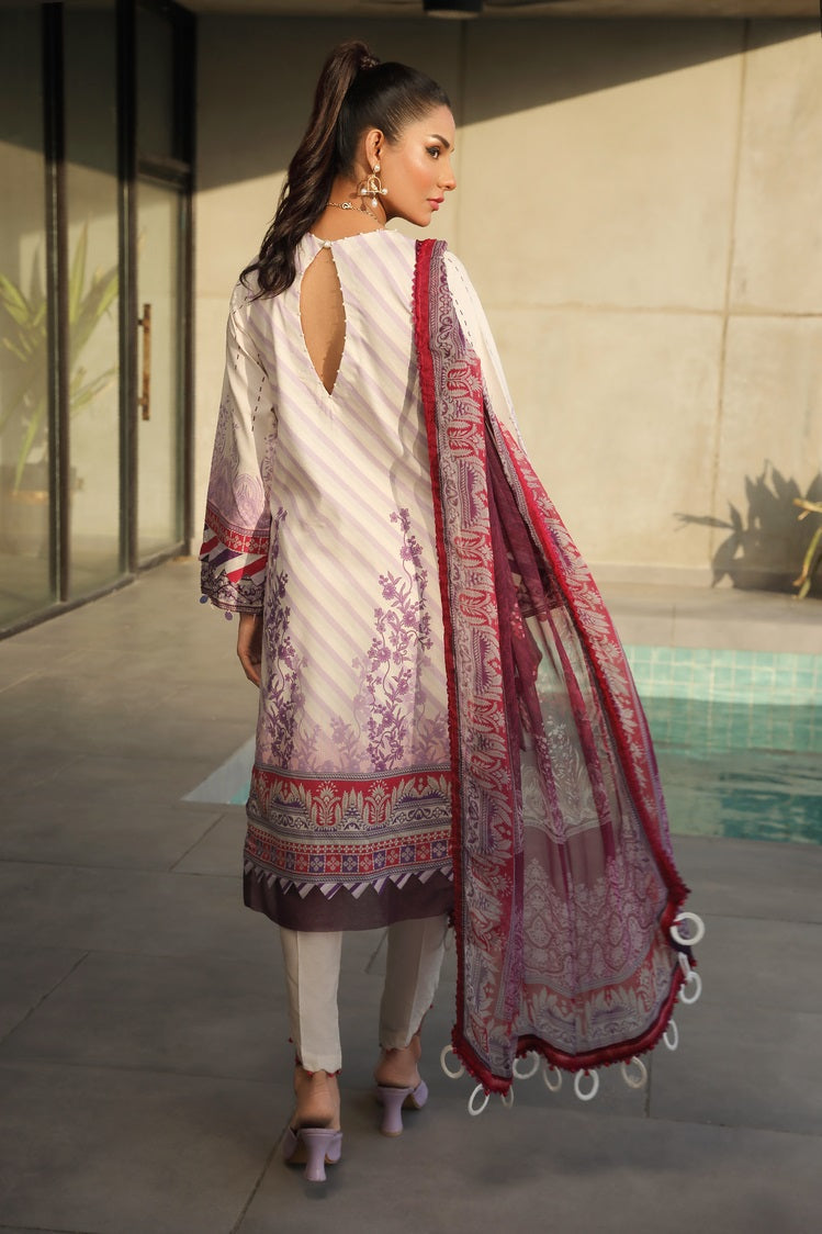 Ellena | Printed Lawn Collection | D07 - Pakistani Clothes for women, in United Kingdom and United States