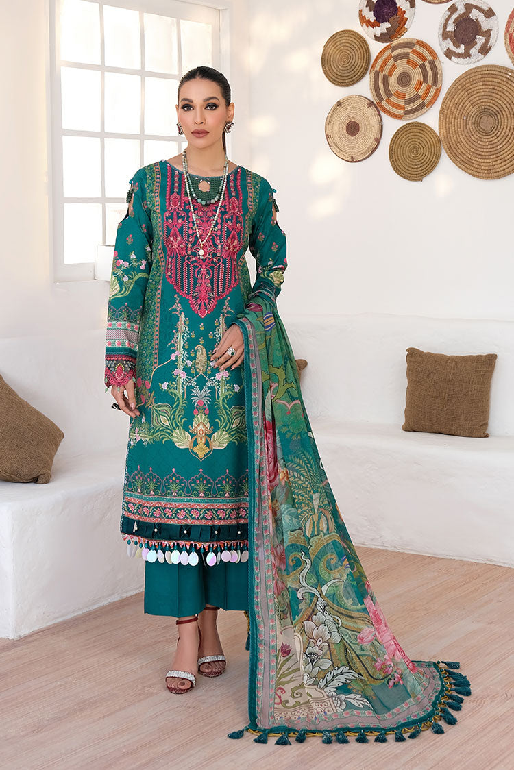 Ellena | Printed Lawn Collection | D14 - Pakistani Clothes for women, in United Kingdom and United States