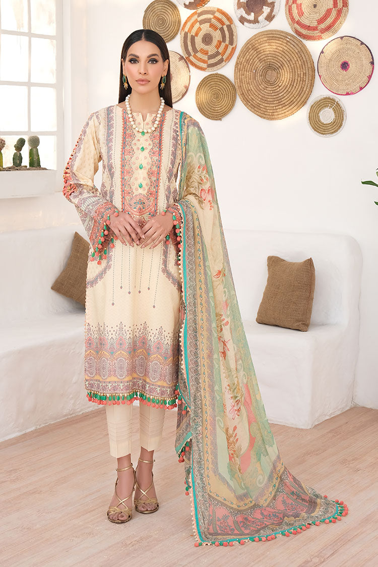 Ellena | Printed Lawn Collection | D15 - Pakistani Clothes for women, in United Kingdom and United States