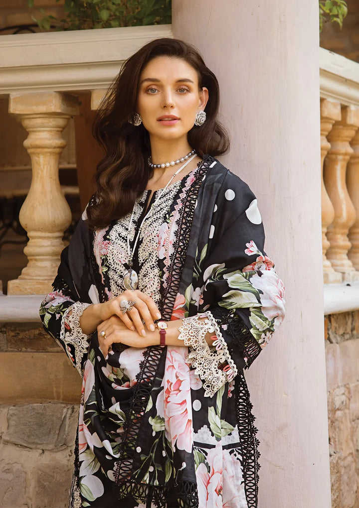 Elaf Premium | Print Chikankari 24 | ECT-05B WILD FLOWER - Pakistani Clothes for women, in United Kingdom and United States