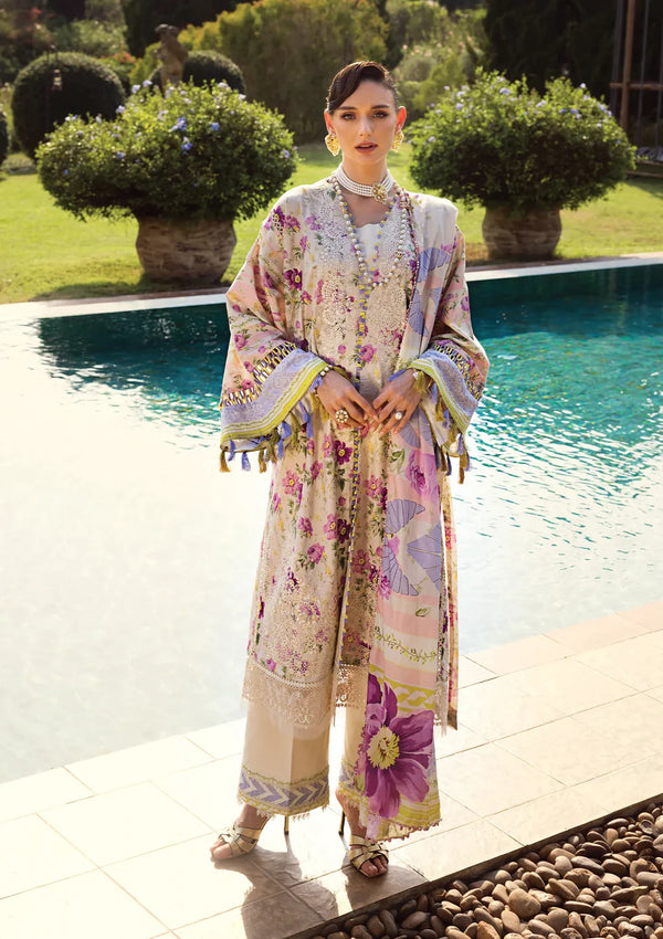 Elaf Premium | Print Chikankari 24 | ECT-06A RIVERDALE - Hoorain Designer Wear - Pakistani Ladies Branded Stitched Clothes in United Kingdom, United states, CA and Australia