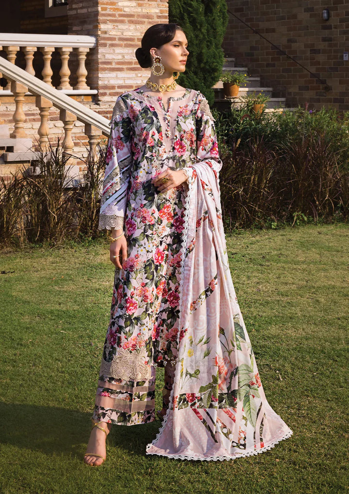 Elaf Premium | Print Chikankari 24 | ECT-01A SOIR - Pakistani Clothes for women, in United Kingdom and United States