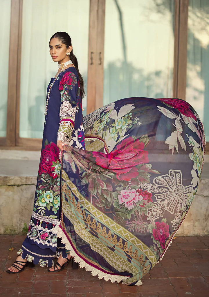 Elaf Premium | Signature Embroidered Lawn 24 | ESL-08A SINCLAIR - Pakistani Clothes for women, in United Kingdom and United States