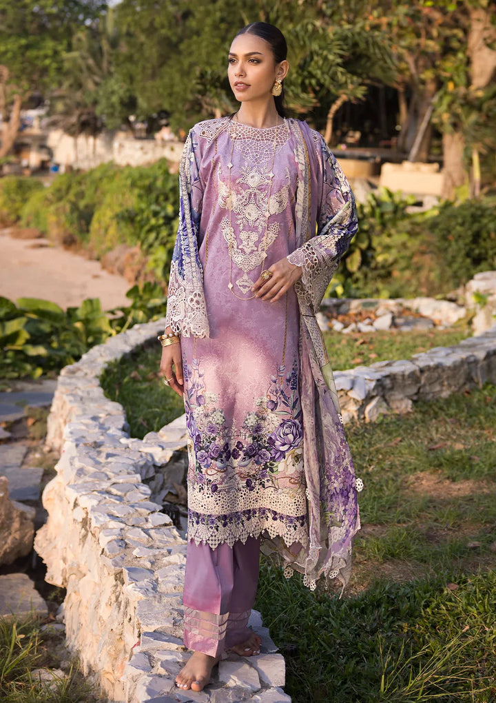 Elaf Premium | Signature Embroidered Lawn 24 | ESL-07A CUPID - Pakistani Clothes for women, in United Kingdom and United States