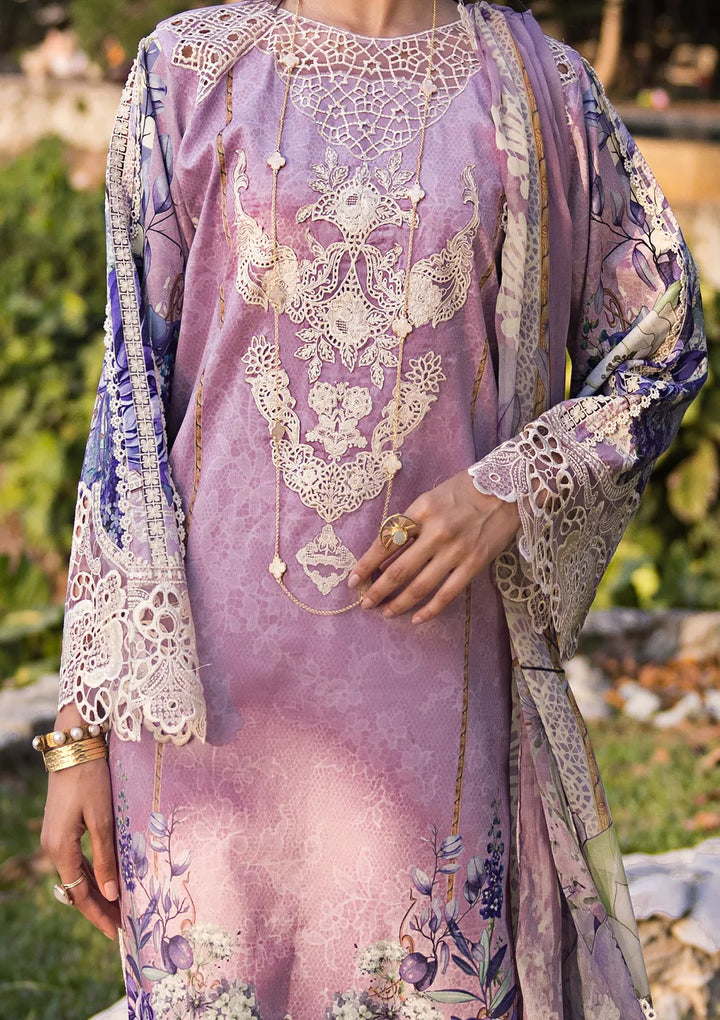 Elaf Premium | Signature Embroidered Lawn 24 | ESL-07A CUPID - Pakistani Clothes for women, in United Kingdom and United States