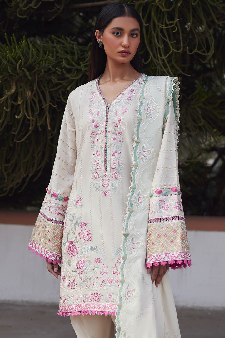 Elan | Lawn’24 | AIRA (EL24-10 B) - Hoorain Designer Wear - Pakistani Ladies Branded Stitched Clothes in United Kingdom, United states, CA and Australia