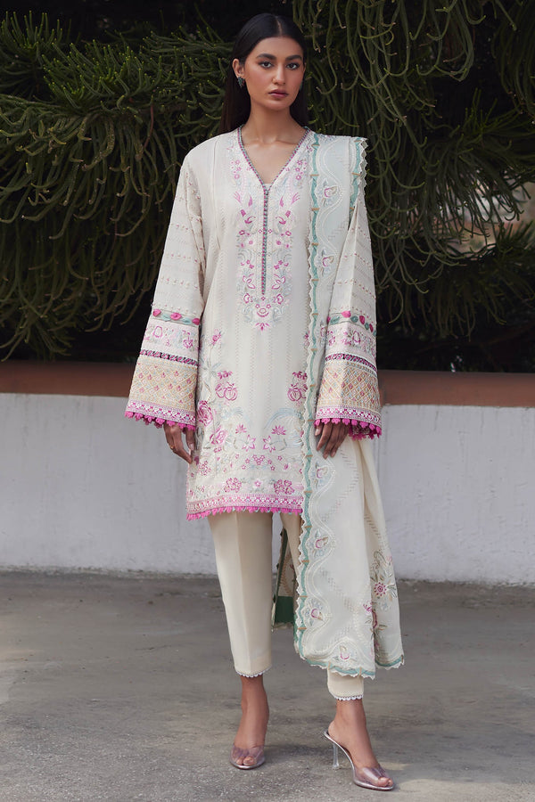 Elan | Lawn’24 | AIRA (EL24-10 B) - Hoorain Designer Wear - Pakistani Ladies Branded Stitched Clothes in United Kingdom, United states, CA and Australia