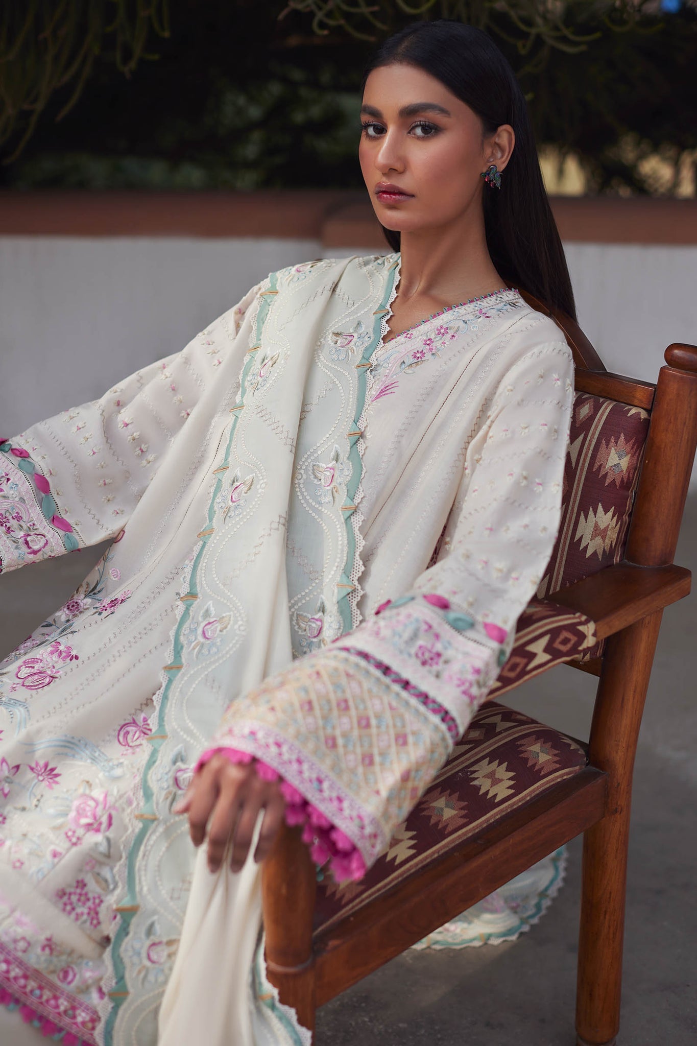 Elan | Lawn’24 | AIRA (EL24-10 B) - Pakistani Clothes for women, in United Kingdom and United States