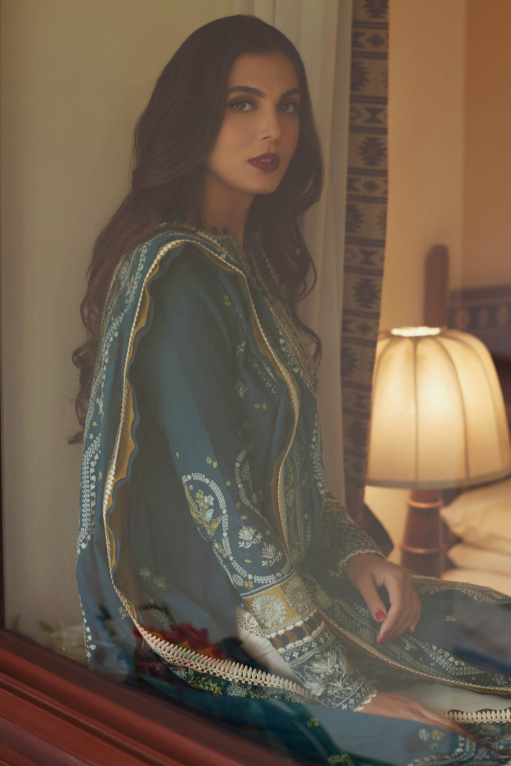 Elan | Lawn’24 | MAHROSH (EL24-04 A) - Hoorain Designer Wear - Pakistani Ladies Branded Stitched Clothes in United Kingdom, United states, CA and Australia