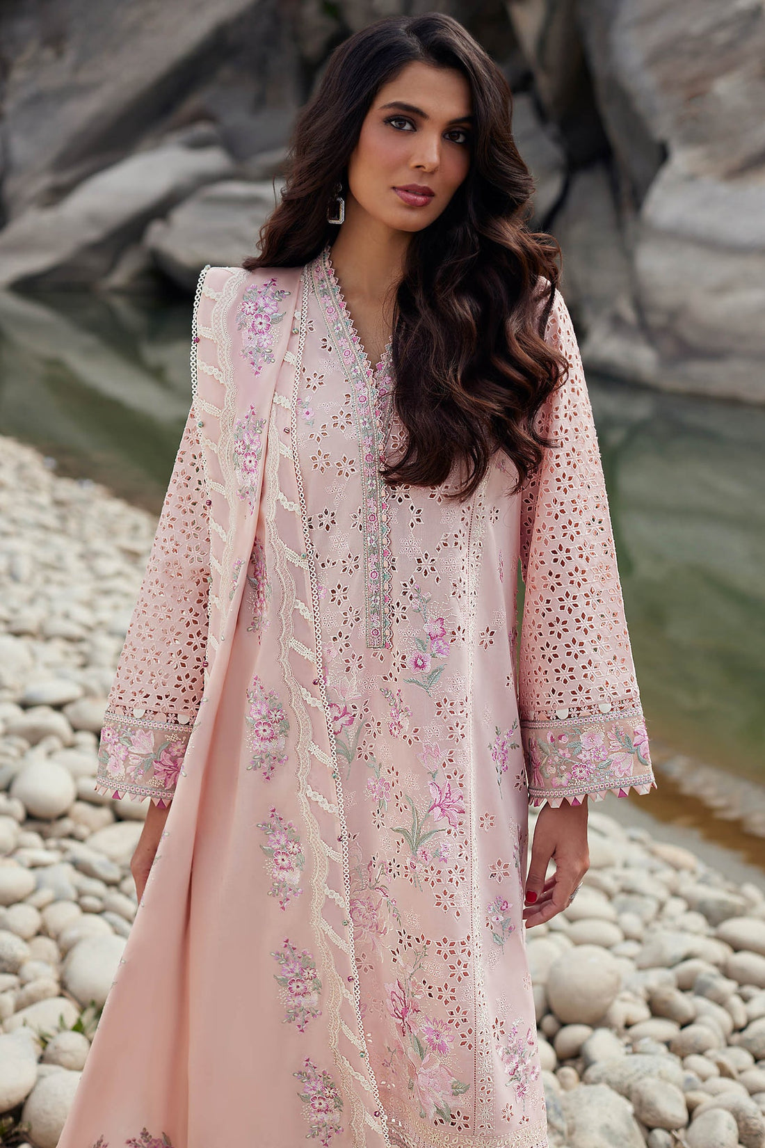 Elan | Lawn’24 | AIREEN (EL24-09 A) - Pakistani Clothes for women, in United Kingdom and United States