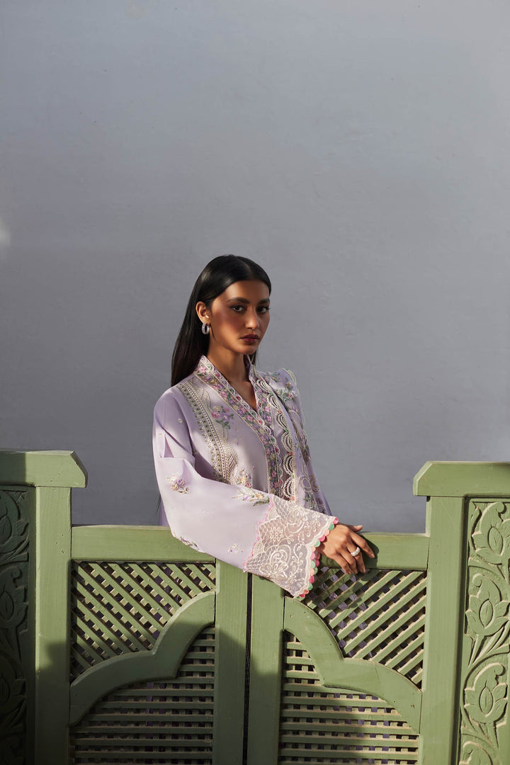 Elan | Lawn’24 | ZENEL (EL24-08 A) - Hoorain Designer Wear - Pakistani Ladies Branded Stitched Clothes in United Kingdom, United states, CA and Australia