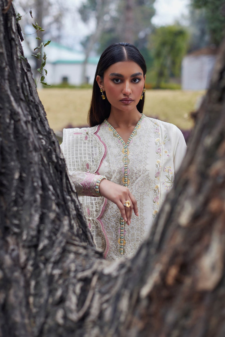Elan | Lawn’24 | NEZIHA (EL24-05 A) - Hoorain Designer Wear - Pakistani Ladies Branded Stitched Clothes in United Kingdom, United states, CA and Australia