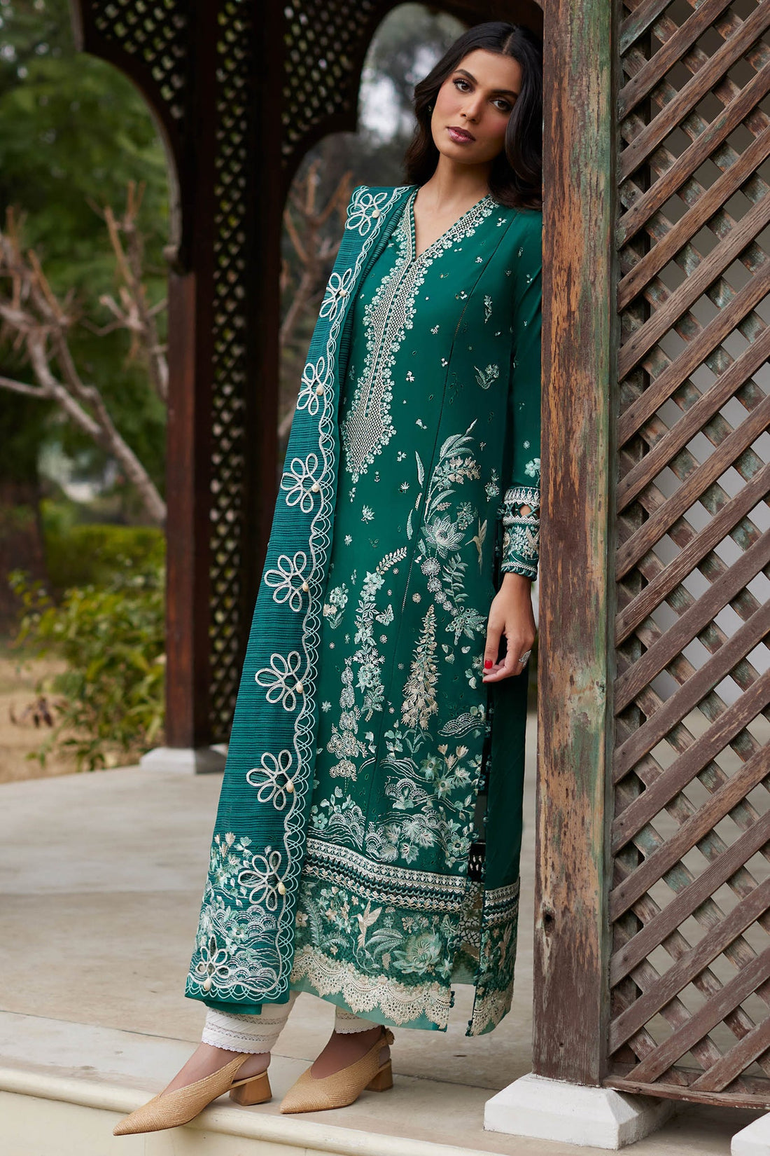 Elan | Lawn’24 | NEDINE (EL24-02 A) - Pakistani Clothes for women, in United Kingdom and United States