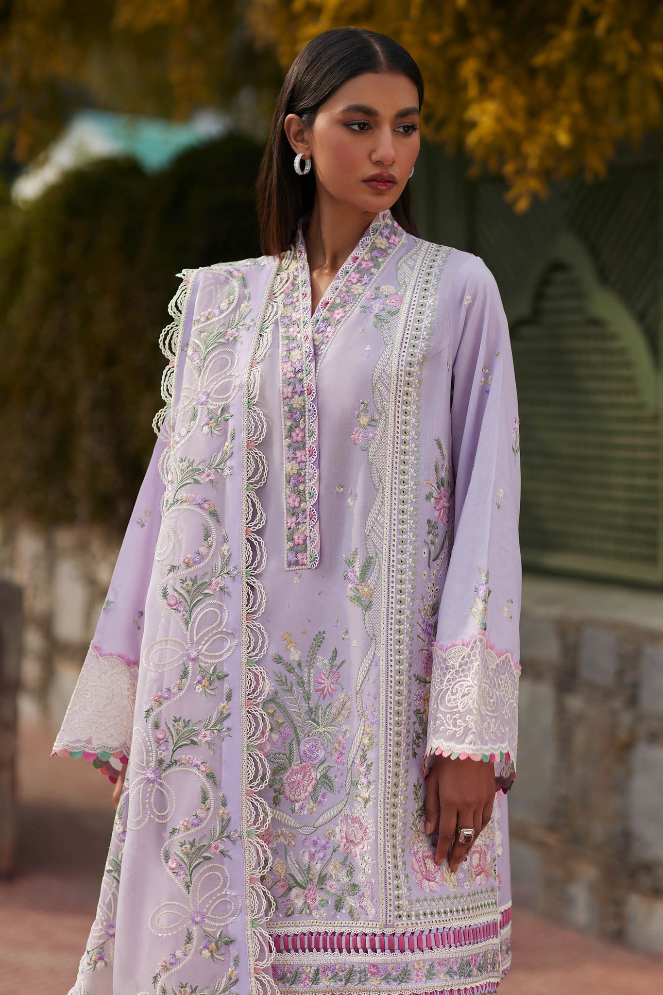 Elan | Lawn’24 | ZENEL (EL24-08 A) - Pakistani Clothes for women, in United Kingdom and United States