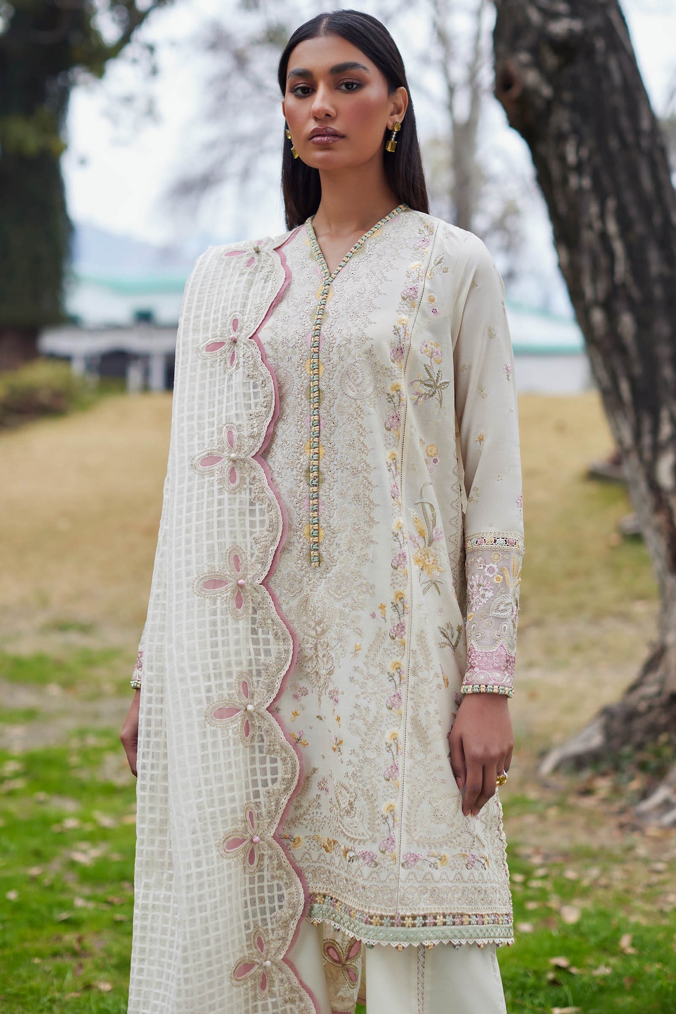 Elan | Lawn’24 | NEZIHA (EL24-05 A) - Pakistani Clothes for women, in United Kingdom and United States