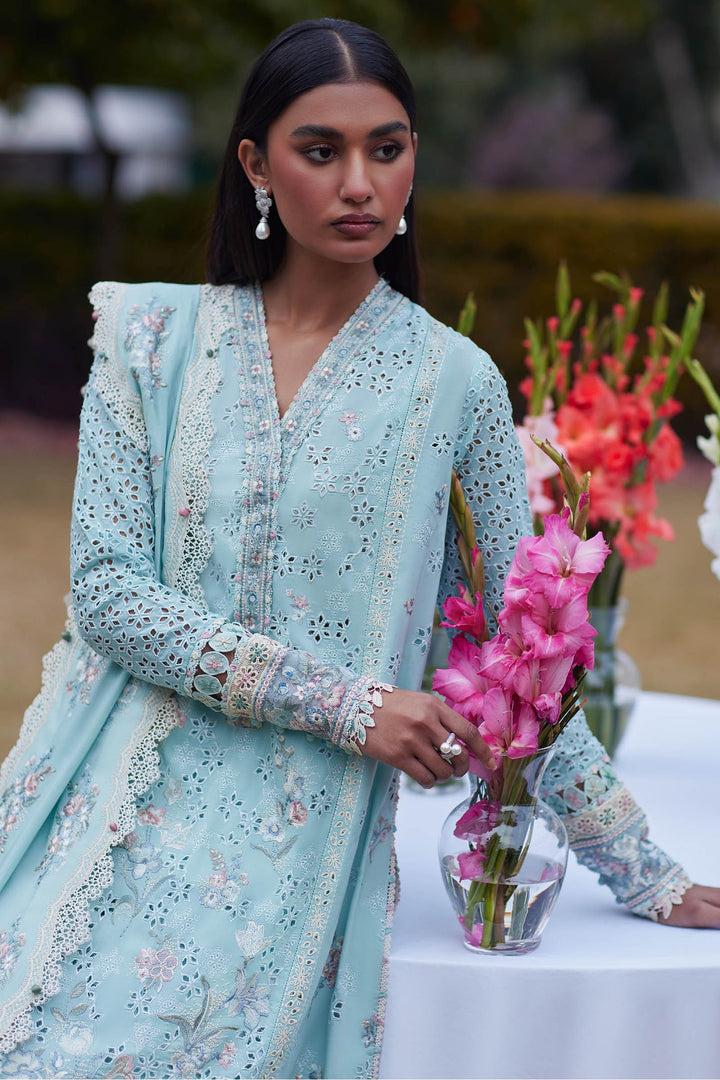 Elan | Lawn’24 | AIREEN (EL24-09 B) - Hoorain Designer Wear - Pakistani Ladies Branded Stitched Clothes in United Kingdom, United states, CA and Australia