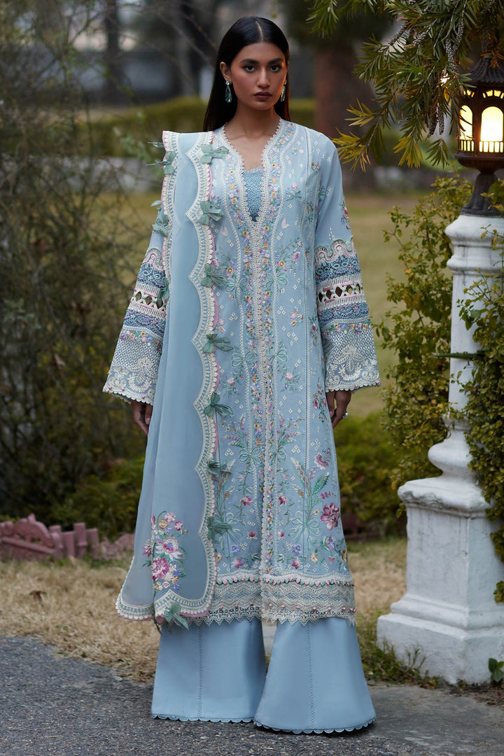Elan | Lawn’24 | MIRZETA (EL24-11 A) - Hoorain Designer Wear - Pakistani Ladies Branded Stitched Clothes in United Kingdom, United states, CA and Australia