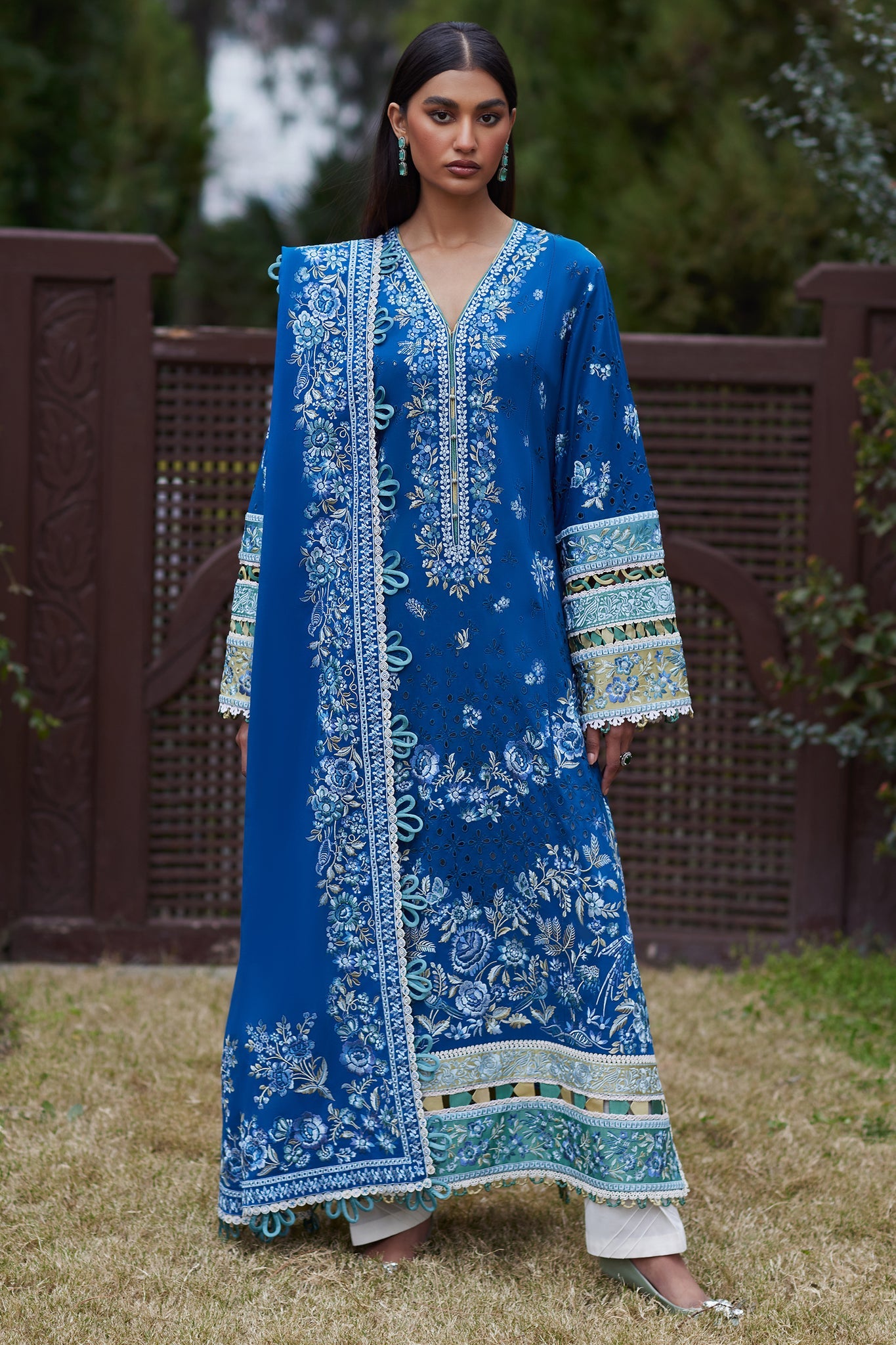 Elan | Lawn’24 | IVANA (EL24-06 B) - Pakistani Clothes for women, in United Kingdom and United States