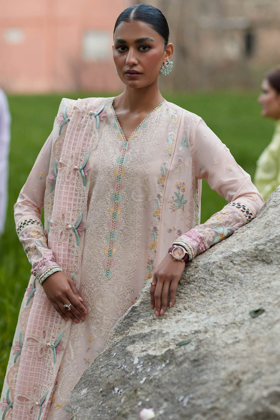 Elan | Lawn’24 | NEZIHA (EL24-05 B) - Pakistani Clothes for women, in United Kingdom and United States