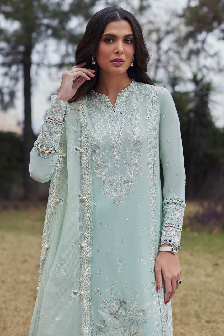 Elan | Lawn’24 | MINA (EL24-01 B) - Hoorain Designer Wear - Pakistani Ladies Branded Stitched Clothes in United Kingdom, United states, CA and Australia
