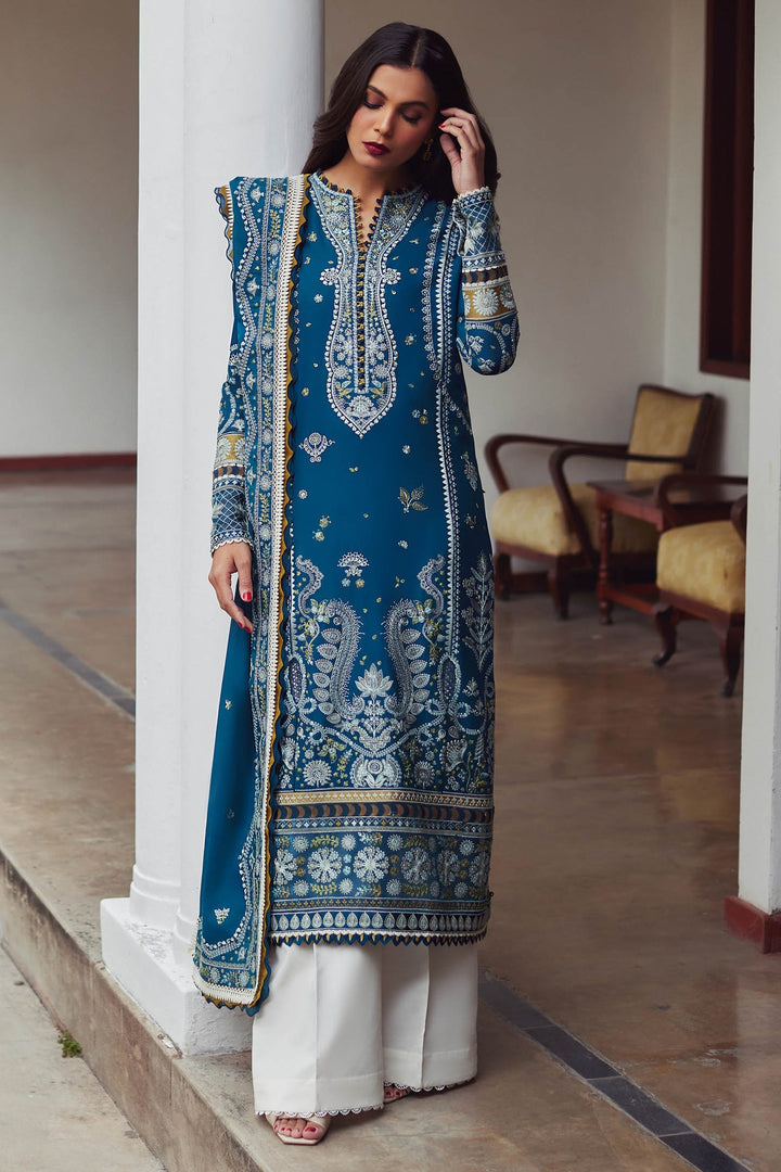 Elan | Lawn’24 | MAHROSH (EL24-04 A) - Hoorain Designer Wear - Pakistani Ladies Branded Stitched Clothes in United Kingdom, United states, CA and Australia