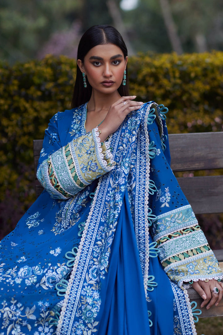 Elan | Lawn’24 | IVANA (EL24-06 B) - Hoorain Designer Wear - Pakistani Ladies Branded Stitched Clothes in United Kingdom, United states, CA and Australia