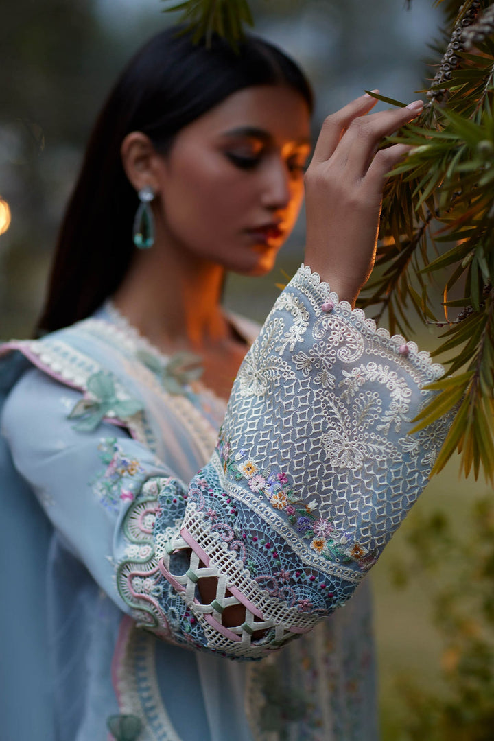 Elan | Lawn’24 | MIRZETA (EL24-11 A) - Hoorain Designer Wear - Pakistani Ladies Branded Stitched Clothes in United Kingdom, United states, CA and Australia