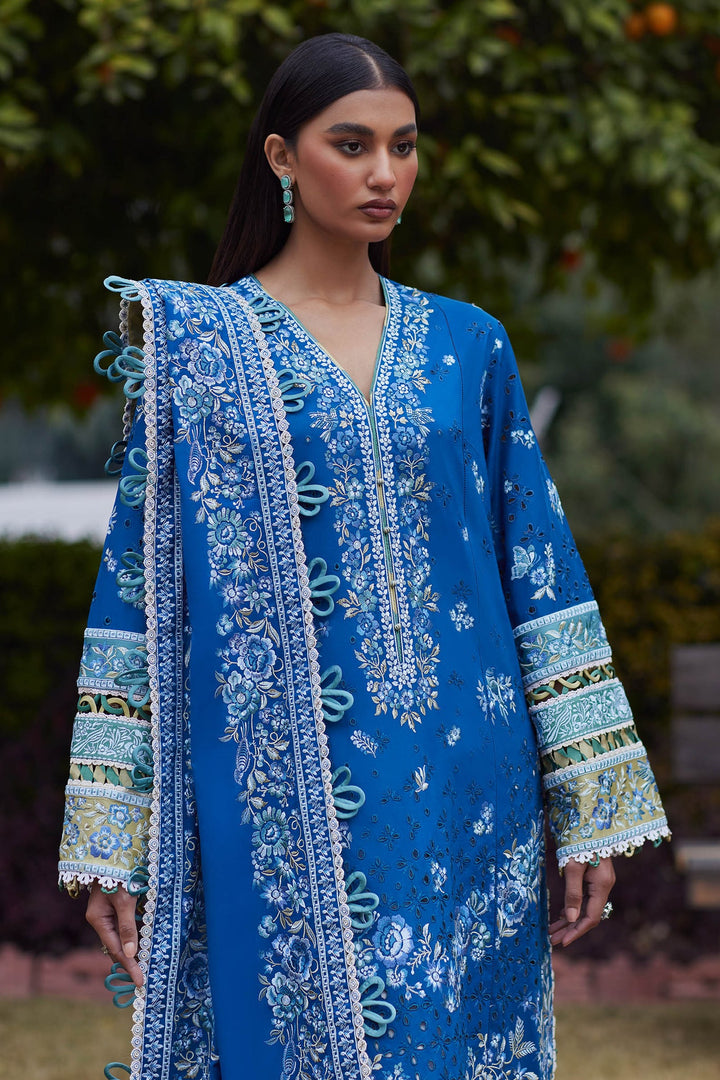 Elan | Lawn’24 | IVANA (EL24-06 B) - Hoorain Designer Wear - Pakistani Ladies Branded Stitched Clothes in United Kingdom, United states, CA and Australia