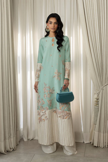 Erum Khan | Elan Formals | Mint Bloom
