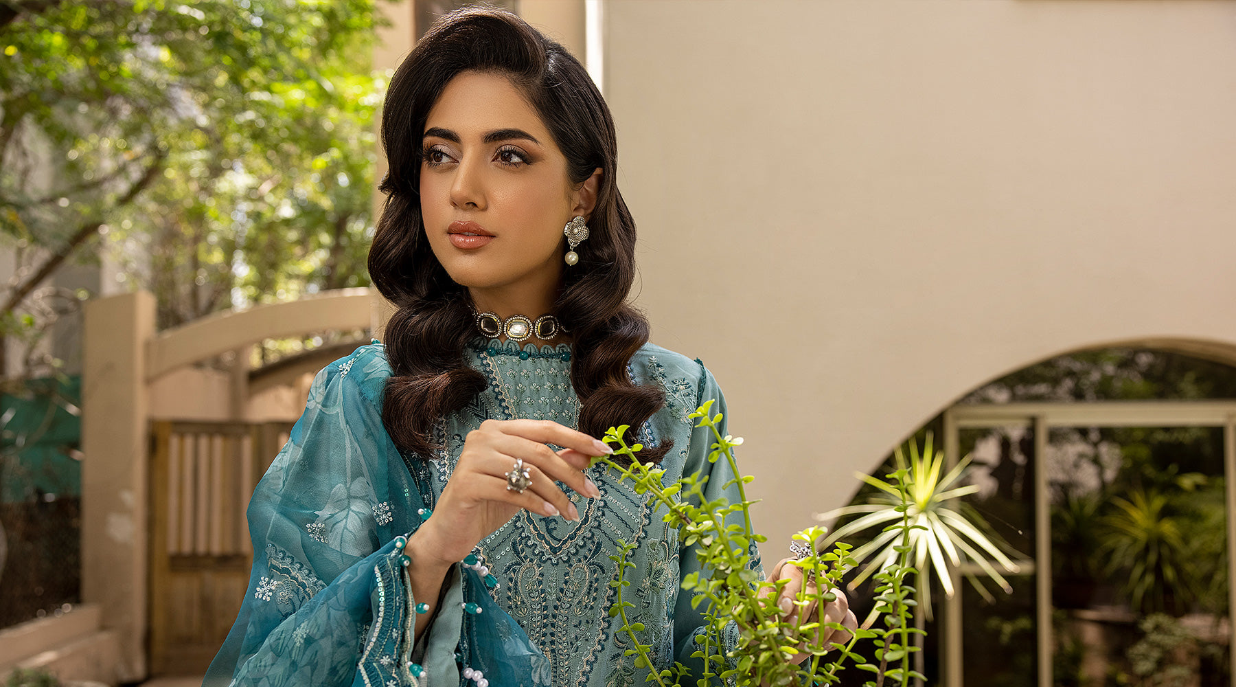 Ellena | Luxury Embroidered Collection | D25 - Pakistani Clothes for women, in United Kingdom and United States