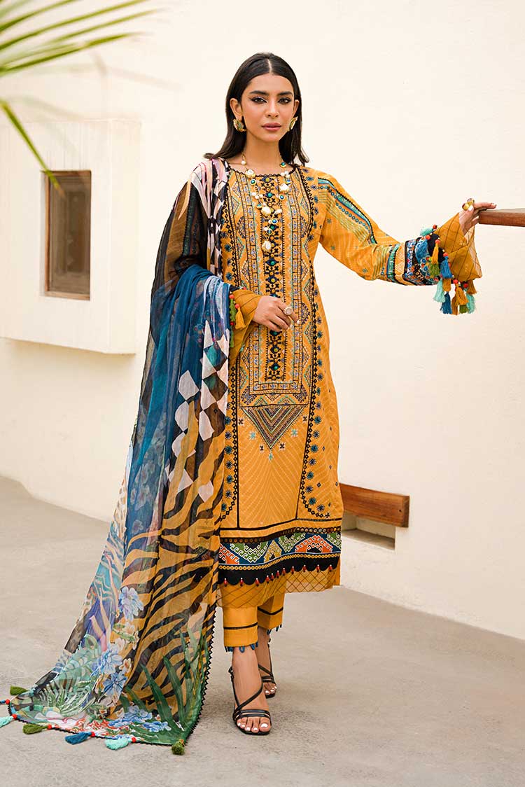 Ellena | Luxury Embroidered Collection | D14 - Pakistani Clothes for women, in United Kingdom and United States